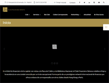Tablet Screenshot of clubfinancierogenova.com